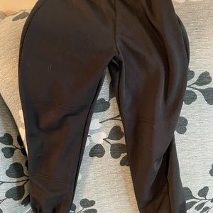 Boys black baseball pants